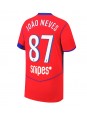 Billige Paris Saint-Germain Joao Neves #87 Tredjedrakt 2025-26 Kortermet